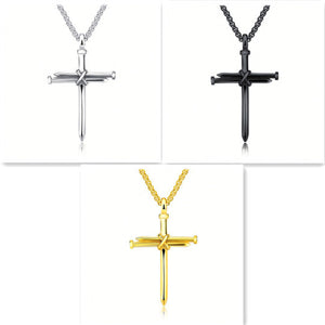 Steel Cross Pendant