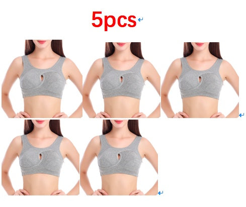 Plus Size  Cotton Quake-Proof Bra
