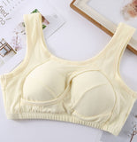 Plus Size  Cotton Quake-Proof Bra