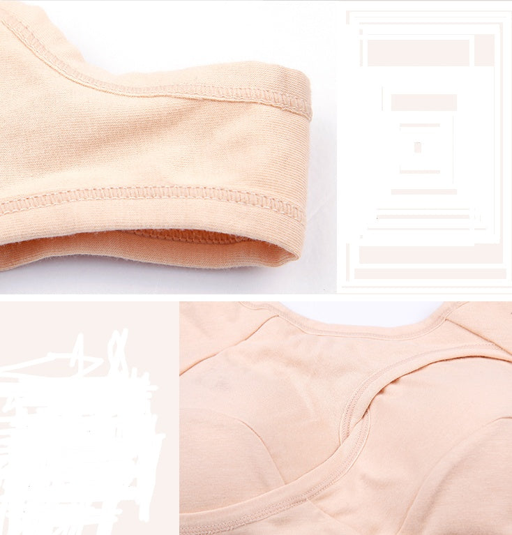 Plus Size  Cotton Quake-Proof Bra