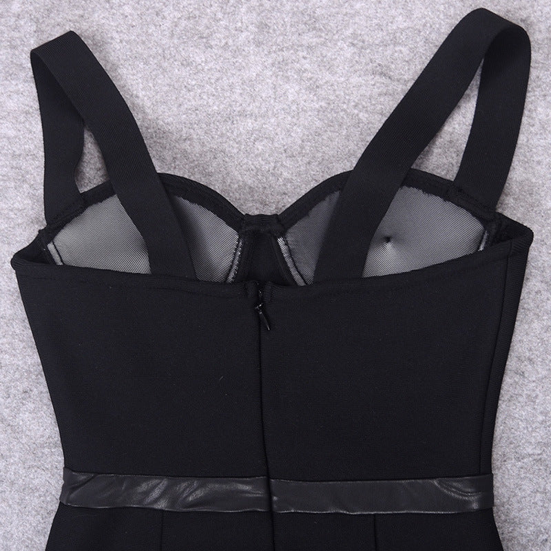 Summer  Elegant Black Bandage
