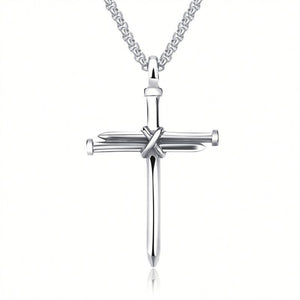 Steel Cross Pendant