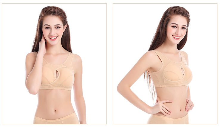 Plus Size  Cotton Quake-Proof Bra