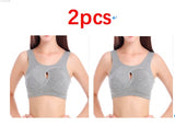 Plus Size  Cotton Quake-Proof Bra