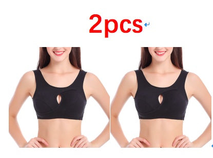 Plus Size  Cotton Quake-Proof Bra