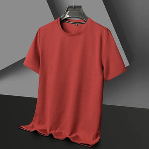 New Summer Waffle round Neck