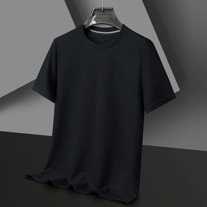 New Summer Waffle round Neck