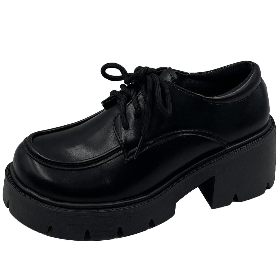Women High Heels Large Size / Small Leather Shoes