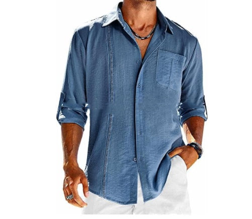 Casual  Long Sleeve Shirt