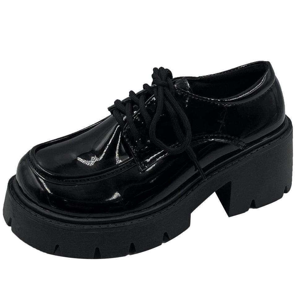 Women High Heels Large Size / Small Leather Shoes